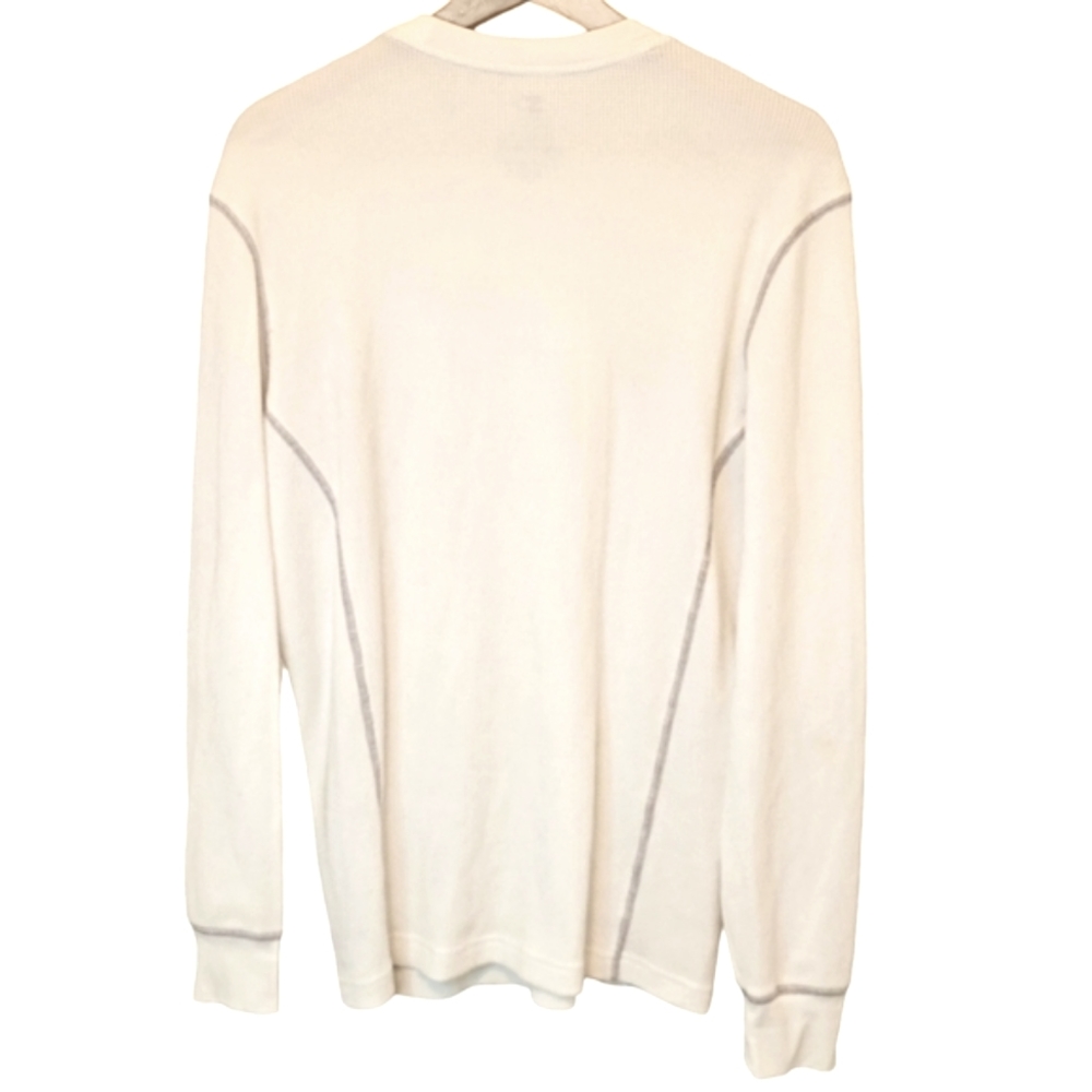 Starter Men's White and Grey Thermal Size Small (34-36) - Picture 2 of 4